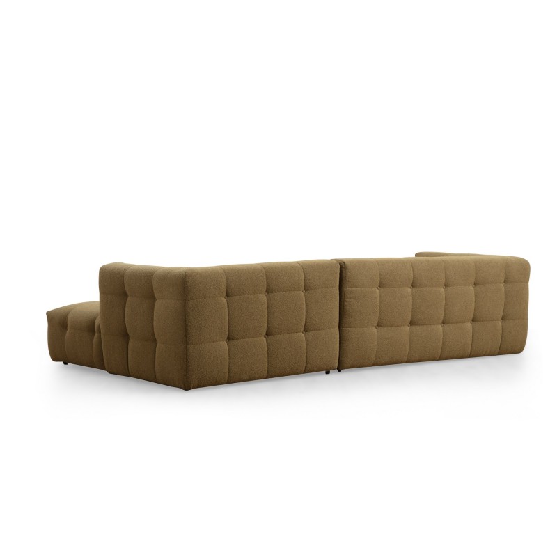Corner Sofa Cady 3 Seater Right - Khaki Khaki