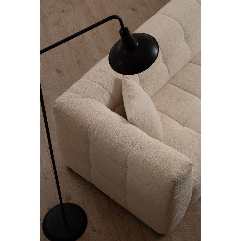 Γωνιακός Καναπές Cady Τριθέσιος - Δεξιά Γωνία - Χρώμα Μπεζ - 300x100x72εκ