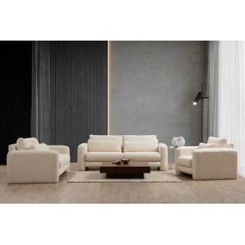 2-Seat Sofa Lily Cream - 2 Cream