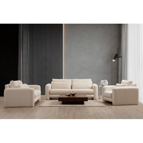 Atelier del Sofa 2-Seat Sofa Lily Cream - 2 Cream