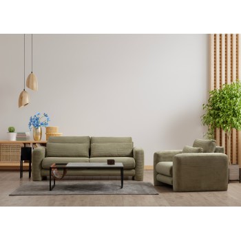 2-Seat Sofa Lily Green - 2 Green