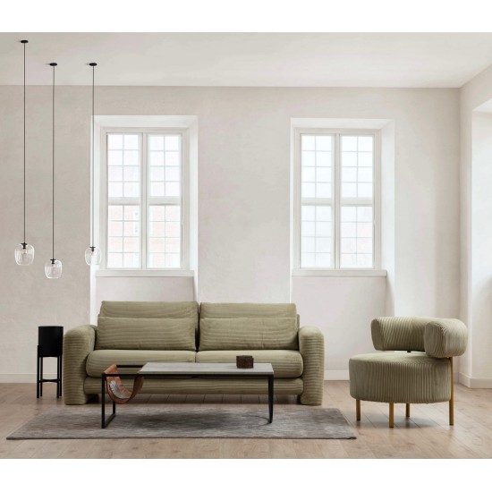 2-Seat Sofa Lily Green - 2 Green 2-Seat Sofa Lily Green - 2 Green