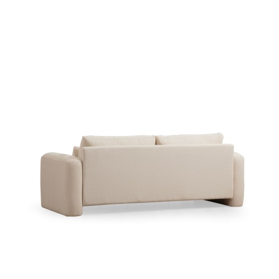 3-Seat Sofa Lily Cream - 3 Cream 3-Seat Sofa Lily Cream - 3 Cream