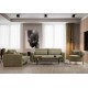 Καναπές 3θέσιος Lily 215x97x73εκ - Green