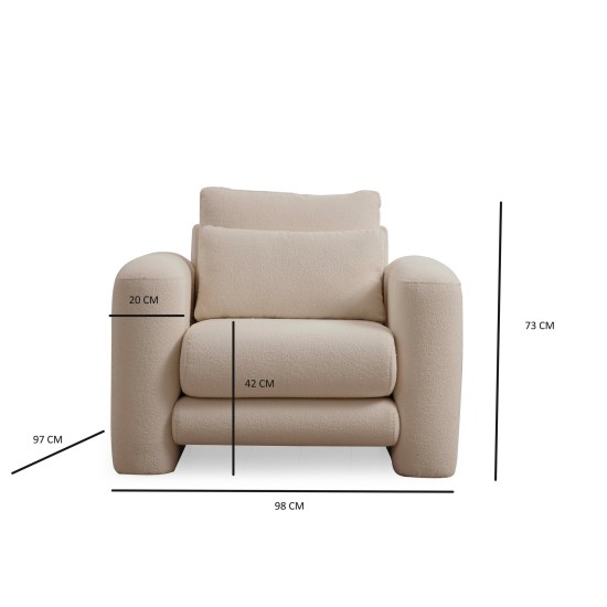 Wing Chair Lily Cream - Wing Cream Wing Chair Lily Cream - Wing Cream