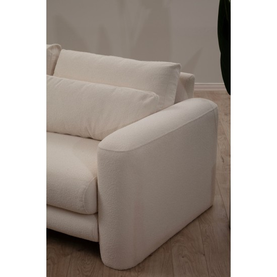 Corner Sofa Lily Corner Left Cream Cream Corner Sofa Lily Corner Left Cream Cream