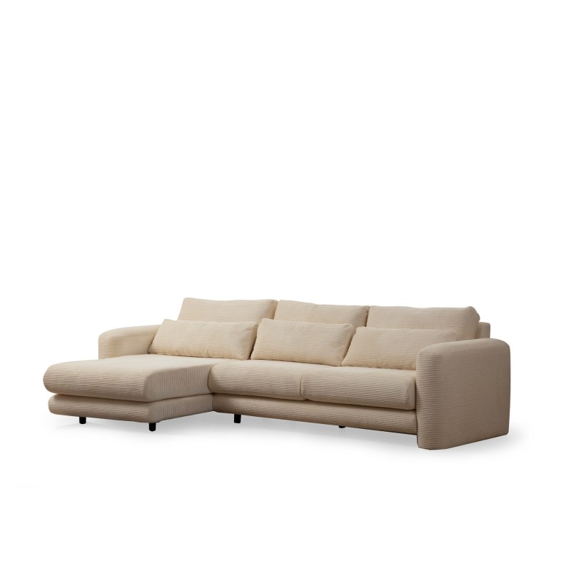 Corner Sofa Lily Corner Left Beige Beige
