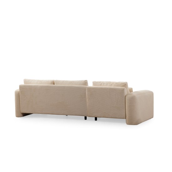 Corner Sofa Lily Corner Left Beige Beige Corner Sofa Lily Corner Left Beige Beige