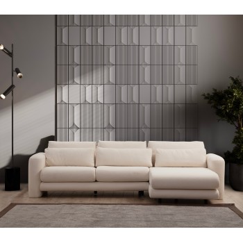 Corner Sofa Lily Corner Right Cream Cream