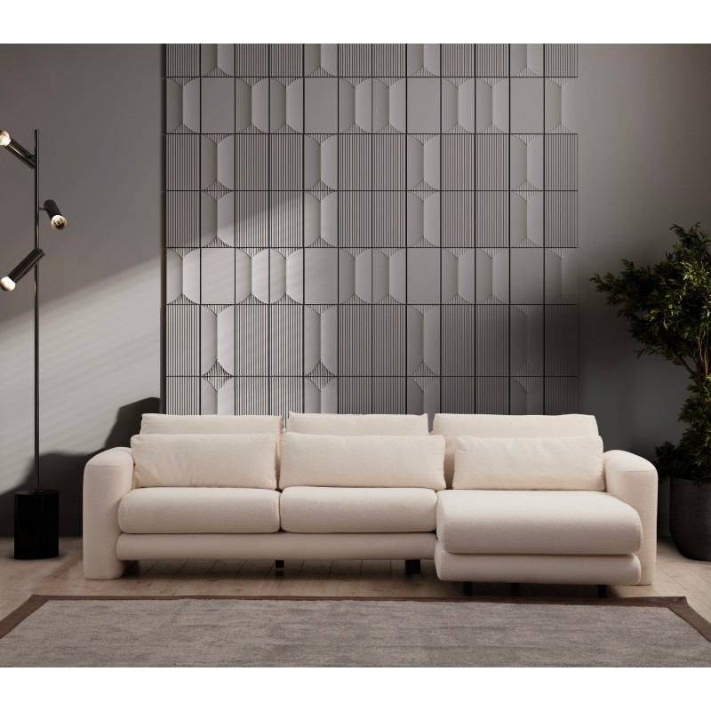 Corner Sofa Lily Corner Right Cream Cream