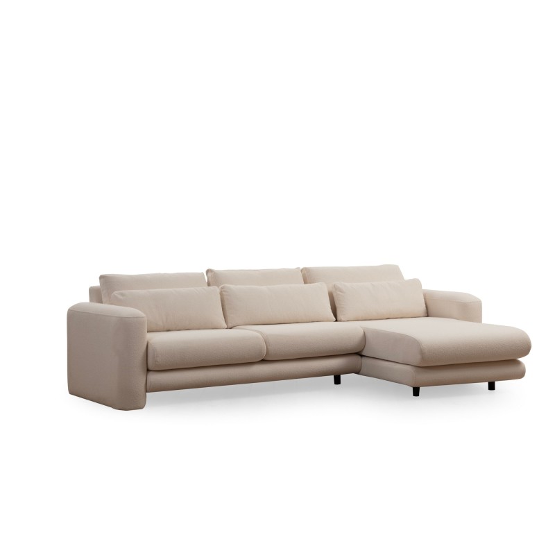 Corner Sofa Lily Corner Right Cream Cream