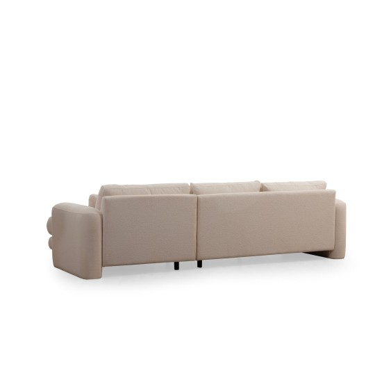 Corner Sofa Lily Corner Right Cream Cream