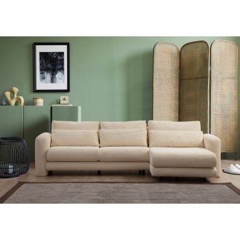 Corner Sofa Lily Corner Right Beige Beige