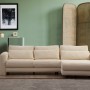 Corner Sofa Lily Corner Right Beige Beige