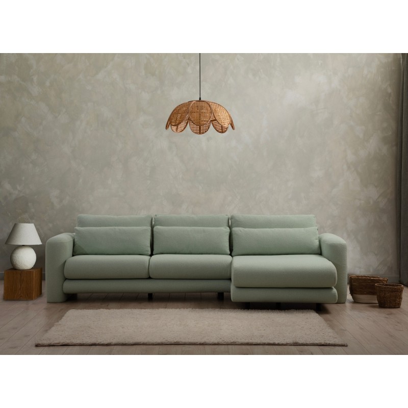 Corner Sofa Lily Corner Right Green Green