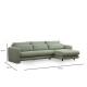 Corner Sofa Lily Corner Right Green Green