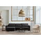 Corner Sofa Lily Corner Left Grey Grey Corner Sofa Lily Corner Left Grey Grey