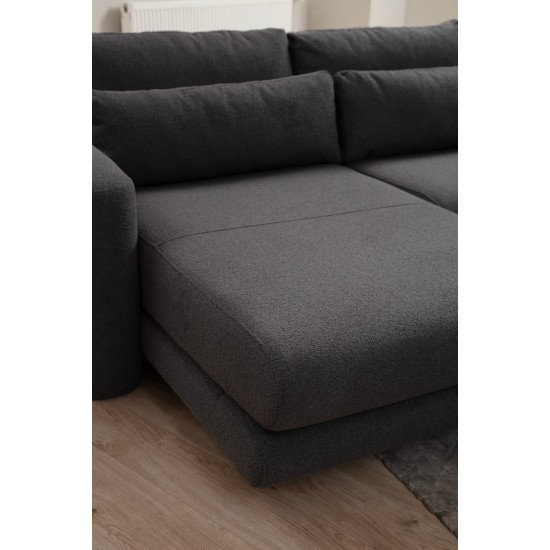 Corner Sofa Lily Corner Left Grey Grey Corner Sofa Lily Corner Left Grey Grey
