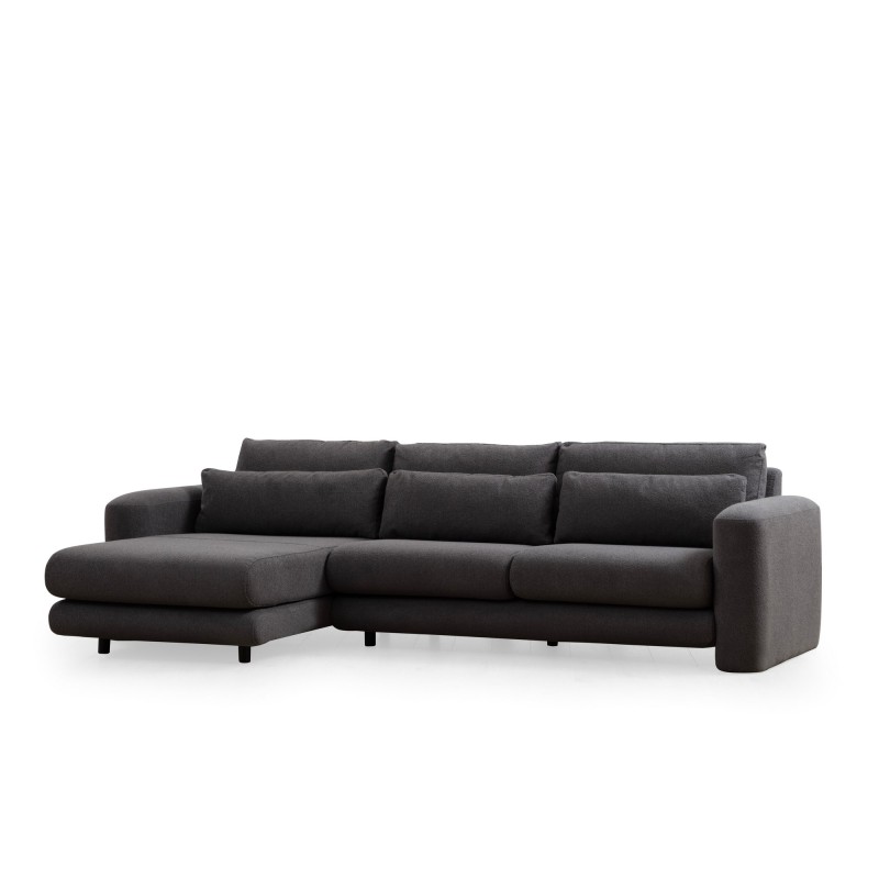 Corner Sofa Lily Corner Left Grey Grey