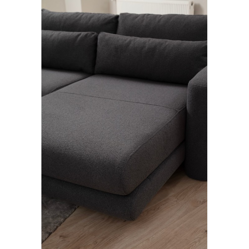 Corner Sofa Lily Corner Right Grey Grey