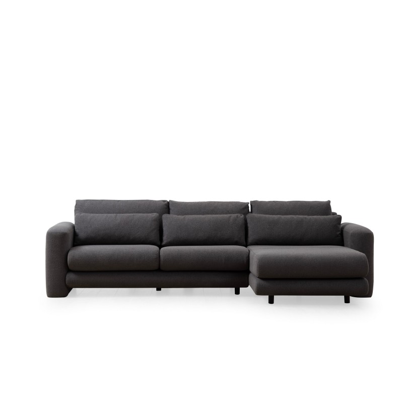 Corner Sofa Lily Corner Right Grey Grey