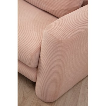 Corner Sofa Lily Corner Left Pink Pink