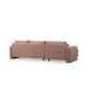 Corner Sofa Lily Corner Left Pink Pink