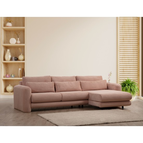 Corner Sofa Lily Corner Right Pink Pink Corner Sofa Lily Corner Right Pink Pink