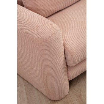 Corner Sofa Lily Corner Right Pink Pink