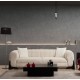 Τριθέσιος Καναπές - Sandreo - Χρώμα Λευκό - 248x100x70εκ Τριθέσιος Καναπές - Sandreo - Χρώμα Λευκό - 248x100x70εκ