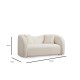 Καναπές Διθέσιος 170x76x75εκ Asos Χρώμα Cream