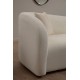 Καναπές Τριθέσιος  225x76x75εκ Asos Χρώμα Cream