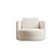 Πολυθρόνα 105x71x100εκ Asos Χρώμα Cream Πολυθρόνα 105x71x100εκ Asos Χρώμα Cream