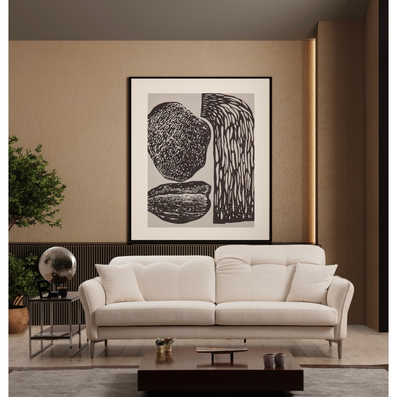 3-Seat Sofa Costor White - 3 White