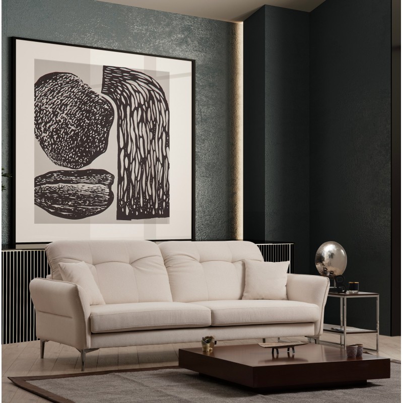 3-Seat Sofa Costor White - 3 White