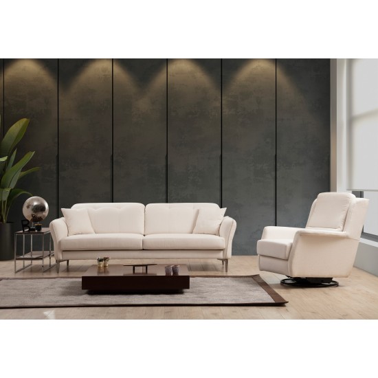 3-Seat Sofa Costor White - 3 White
