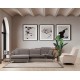 Corner Sofa Costor Corner Left Grey Grey