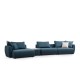 Corner Sofa Maya Corner 1 (Chl Left + T + O1 + 1R) Blue Corner Sofa Maya Corner 1 (Chl Left + T + O1 + 1R) Blue