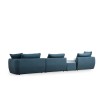 Corner Sofa Maya Corner 1 (Chl Left + T + O1 + 1R) Blue