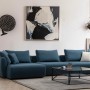 Corner Sofa Maya Corner 1 (Chl Left + O1 + 1R) Blue