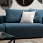 Corner Sofa Maya Corner 1 (Chl Left + O1 + 1R) Blue