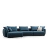 Corner Sofa Maya Corner 1 (Chl Left + O1 + 1R) Blue