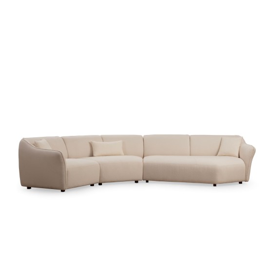 Corner Sofa Mentıs Corner 5 (L1+Cx+2Xr) Cream Corner Sofa Mentıs Corner 5 (L1+Cx+2Xr) Cream