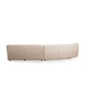 Corner Sofa Mentıs Corner 5 (L1+Cx+2Xr) Cream