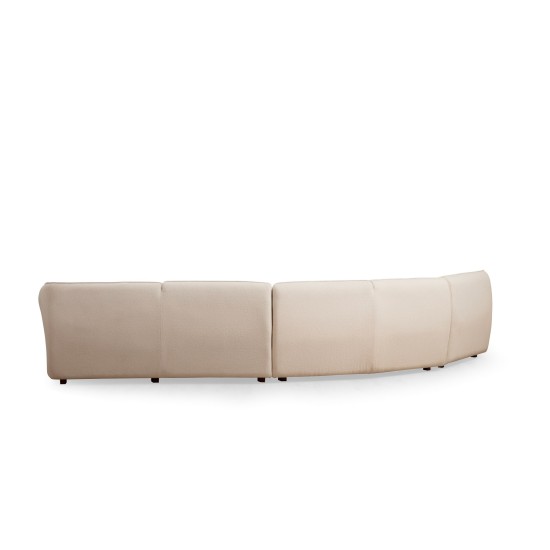Corner Sofa Mentıs Corner 5 (L1+Cx+2Xr) Cream Corner Sofa Mentıs Corner 5 (L1+Cx+2Xr) Cream