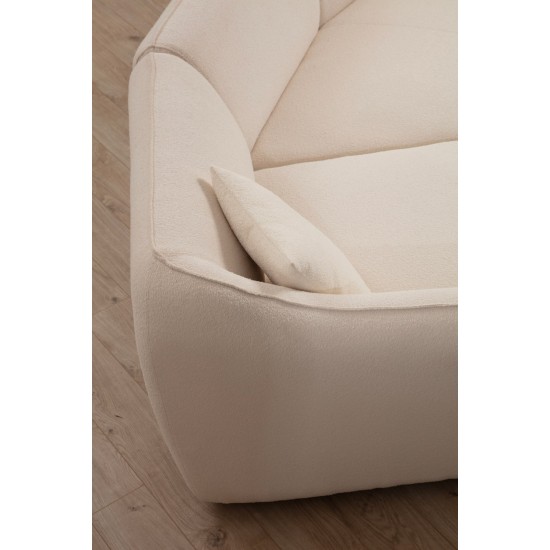 Corner Sofa Mentıs Corner 6 (L1+2Xr) Cream Corner Sofa Mentıs Corner 6 (L1+2Xr) Cream