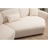 Corner Sofa Mentıs Corner 6 (L1+2Xr) Cream