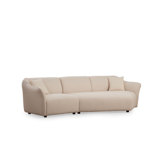 Corner Sofa Mentıs Corner 6 (L1+2Xr) Cream Corner Sofa Mentıs Corner 6 (L1+2Xr) Cream