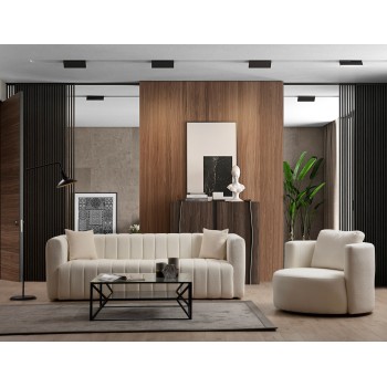 3-Seat Sofa Royal 3 Cream