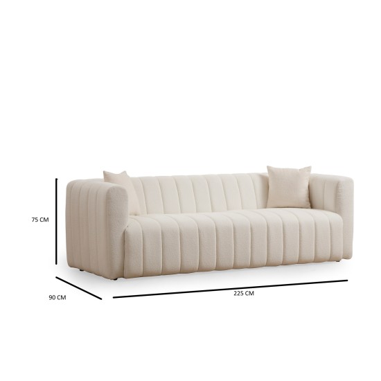 3-Seat Sofa Royal 3 Cream Atelier del Sofa 3-Seat Sofa Royal 3 Cream